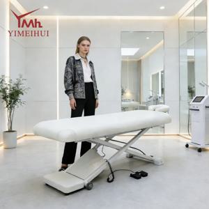 미용실 휴대용 마사지 침대 물리치료 검사 마사지 테이블 높이 조절 가능 얼굴 관리 침대