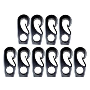 쇼크 코드 나일론 훅 헤비 듀티 55mm 카약 번지 훅 플라스틱 코드 홀더 카누 캠핑용