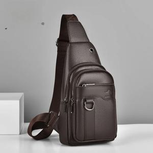 남성용 크로스백 캐주얼 통근 백팩 스플라이싱 스타일 싱글 숄더 슬링백 유행하는 여름 신상품