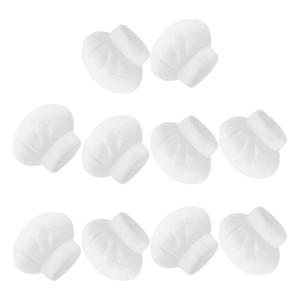 10Pcs 귀여운 작은 요리 모자 용 미니어처 요리사 모자 인형 집 주방 액세서리 미니 베이커리 모자 장식 DIY 드레스 업