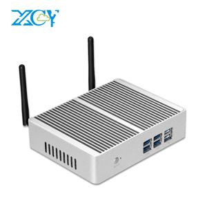 XCY 팬리스 미니 PC 인텔 코어 i7 4500U i5 4200U i3 5005U Windows 10 HDMI VGA 디스플레이 300Mbps Wi-Fi 기가비트 이더넷 Linux HTPC