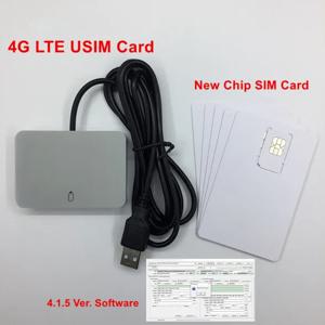 OYEITIMES LTE WCDMA ICCID SIM USIM 4G 카드 리더기 프로그래머(5개의 빈 프로그래밍 가능 카드 + SIM 개인화 도구 포함)