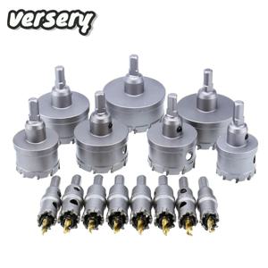 1PC 12-300mm TCT 홀쏘 초경 팁 코어 드릴 비트 커터 공구 (스테인리스 스틸 플레이트, 철, 금속, PVC 오프너용)