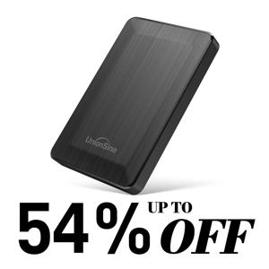 UnionSine 2.5''휴대용 HDD 외장 하드 드라이브 2tb/1tb/500gb/320gb 하드 드라이브 USB 3.0 데스크탑,노트북,PS4/PS5용 고속 HDD