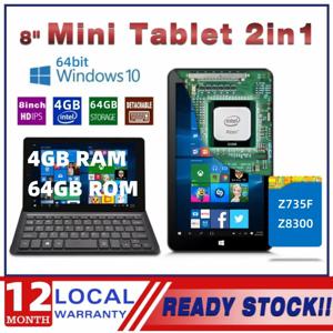 핫 세일 4GB/8GB RAM 64GB/128GB ROM 8 인치 64비트 Windows 10 태블릿 PC X5-Z8350 1.44GHz 쿼드 코어 미니 태블릿 듀얼 카메라