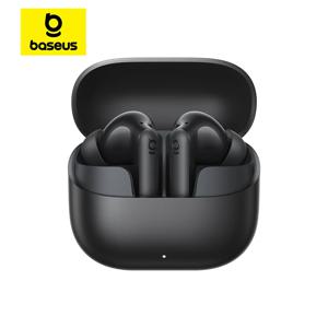 베이스어스 베이스 EP10 울트라 무선 이어폰 -55dB 노이즈 감소 65시간 롱 플레이타임 블루투스 6.0 이어버드 6개 마이크 AI 통화 클리어
