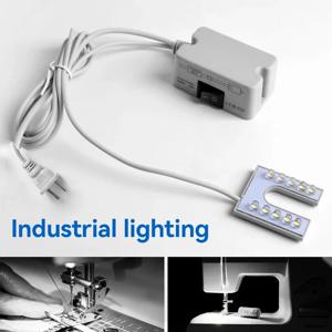 EU/US 플러그 재봉틀 빛 10LED/COB U 자형 유연한 산업용 조명 램프 작업대 용 마그네틱베이스 작업 조명