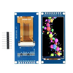 IPS 풀 앵글 TFT 디스플레이 스크린 LCD 스크린 컬러 디스플레이 모듈, SPI 직렬 포트, 고화질 170x320 ST7789, 1.9 인치