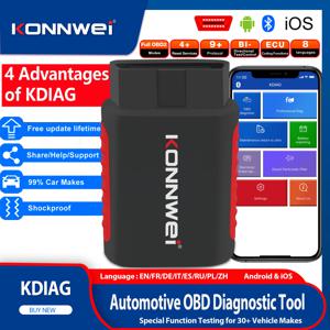 KONNWEI KDIAG 2025 전체 시스템 자동 스캐너 재설정 SAS EPB 서비스 ECU 프로그래머 obd obd2 자동차 진단 도구 pk Thinkdiag MINI