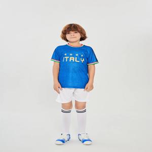 Suruida 이탈리아 어린이 축구 유니폼 세트 편안한 통기성 어린이 축구 유니폼 소년 & 소녀를위한 새로운 디자인