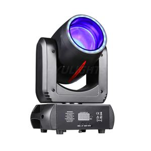 180W 미니 LED 빔&3DSpot&헤일로 효과 무빙 헤드 조명 8가지 색상&8개 고보 18개 회전 프리즘 DJ 워시 DMX512 무대 조명