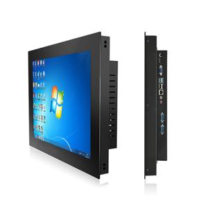 14 15.6 17.3 인치 산업용 컴퓨터 올인원 J1800 패널 PC 저항성 터치스크린 내장 와이파이 윈도우10 프로 1366*768