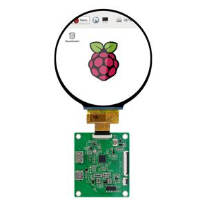 4인치 720X720 MIPI DSI TFT LCD 원형 디스플레이 HD-MI 드라이버 보드 포함