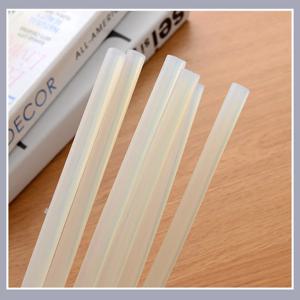 핫멜트 접착제 스틱 7mm/11mm 접착제 총용 반투명 강한 점도 막대 고온 방지 핫 글루 10~50Pcs
