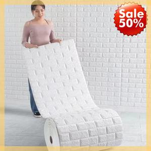 70cm * 1/5/10m3D 자체 접착 벽지 연속 방수 벽돌 벽 스티커 거실 침실 어린이 방 홈 장식
