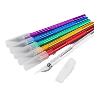 엑스탁토 나이프 스타일 5 블레이드 멀티툴 (공예, 조각, 휴대폰 필름 커팅, 펜, 종이, 회로 기판, 수동 모델 나이프)