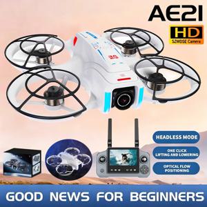 AE21 프로페셔널 8K 카메라 드론 (5G WiFi FPV UAV 스크린 리모컨 및 장애물 회피 기능 탑재) 쿼드콥터 장난감 선물 2026년 신제품