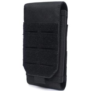 전술 MOLLE 폰 파우치 허리팩 - EDC 도구 탄창 홀스터 가방 (야외 스포츠, 하이킹, 사냥, 캠핑용)