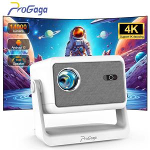 PROGAGA PG370 MAX 1080P 풀 HD 프로젝터 영화용 WiFi 안드로이드 프로젝터 스마트 TV 홈 시어터 700ANSI 휴대용 비디오 비머