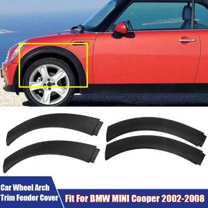 BMW 미니 쿠퍼 R50 R52 R53 2002 2003 2004 2005-2008용 BMW 자동차 앞바퀴 아치 트림 펜더 커버 스플래시 가드 머드가드