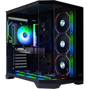 게이밍 PC – 코어 i5-14400F, NVIDIA GeForce RTX 3050, 16GB DDR5 RAM, 1TB NVMe SSD (3300MB/s), 600W 전원 공급 장치, 7개의 RGB 팬이 있는 ARGB 케이스