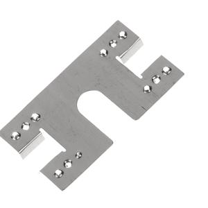 20개 태양광 전도성 시트 펑처 가스켓 태양광 패널 접지 클립 와셔 스페이서 28x50mm