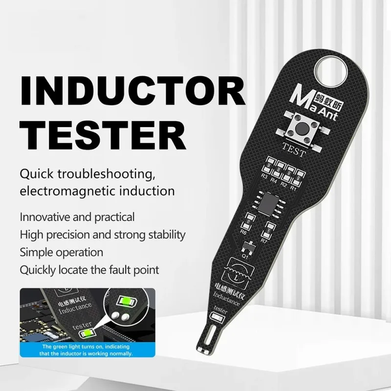 MaAnt 인덕턴스 테스터 고정밀 오류 감지기 휴대폰 마더보드 수리를 위한 빠른 PCB 오류 위치 탐지 도구