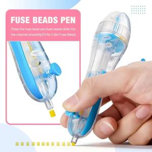 DIY 비즈펜, 2.6mm 3D 픽셀 퍼즐 비즈 DIY 자동 비즈펜 |   DIY 수제 비즈 퍼즐 펜, 인체공학적 그립 디자인