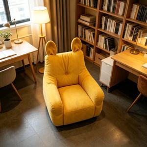AOLIVIYA 현대적인 가벼운 어린이 만화 부드러운 등받이 소파 의자 아기 유아 바닥 안티 가을 귀여운 간단한 공주 어린이를위한