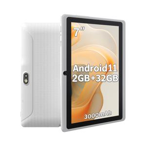 컬러룸 태블릿, 7인치 태블릿, 2GB 메모리+32GB 저장용량, IPS 화면, WiFi 연결, 듀얼 카메라, 학생용 태블릿, 안드로이드11