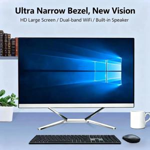 데스크탑 컴퓨터, 코어 i5 i7 i9, 모노블록 PC, 터치 스크린, 올인원 PC, 베어본 시스템 고성능 사무용 게임용 컴퓨터