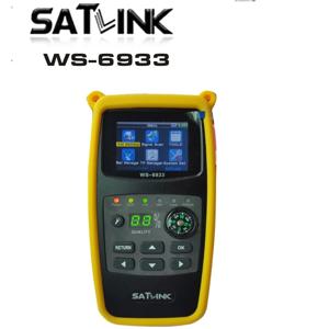 위성 탐지기 미터 Satlink WS-6933 DVB-S2 FTA CKU 밴드 디지털 WS6933
