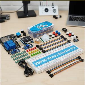 프로젝트용 크리에이터 키트, esp32 개발 키트, ESP-32S WIFI 개발 키트 보드 기본 스타터 키트