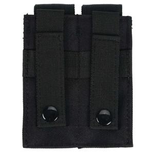 새로운 9MM 더블 매거진 파우치 Molle 조끼 파우치 Mag 더블 권총 Mag 파우치 9mm/40Calibers 용 싱글 더블 스택 매거진