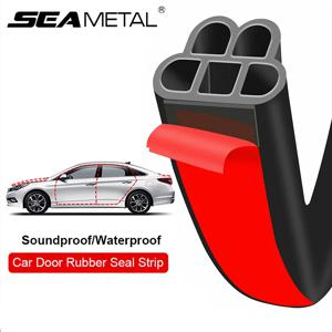 SEAMETAL 자동차 도어 Weatherstrip 고무 씰 스트립 도어 후드 트렁크 용 2 층 방수 소음 절연 보호기 스트립 씰링