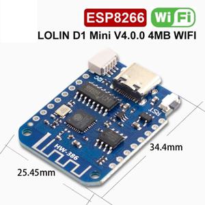 D1 Mini V4.0.0 TYPE-C USB WIFI 사물 인터넷 보드 기반 ESP8266 4MB LOLIN 12C MicroPython Nodemcu Arduino 호환