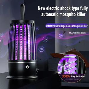 Xiomi UV 모기 구충제 램프 USB 충전 휴대용 모기 살인자 실내 360에 적합 °   넓은 지역의 무성 모기 트랩