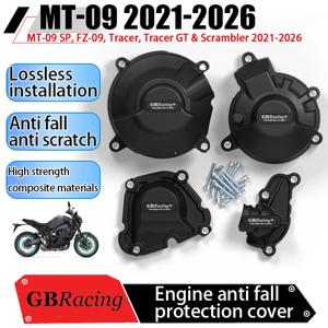 MT-09 2021 2022 2023 2024 2025 2026 FZ-09 XSR900 R9 TRACER 9 GT 용 GB 레이싱용 새로운 오토바이 엔진 보호 커버