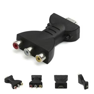 HD TV 박스 HD 1080P RCA AV-HDMI 호환 컴포지트 어댑터 컨버터 AV2HDMI 오디오 비디오 케이블 HDMI-AV USB 케이블 포함