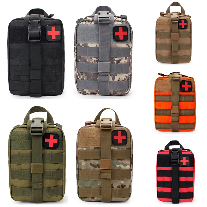 야외 응급 처치 키트 EDC Molle 의료 키트 IFAK 생존 응급 팩 EDC 여행 낚시 캠핑 하이킹 사냥 액세서리