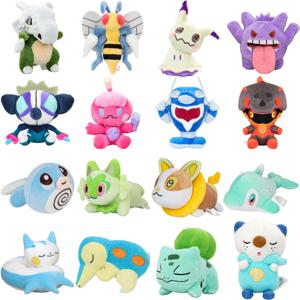 포켓몬 플러시 장난감 Cubone Palafin Tinkatink Grafaiai Beedrill Charcadet Gengar Duskull 부드러운 플러시 Peluche 인형 생일 선물