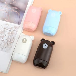 귀여운 곰 모양의 롤러 스탬프 1개, 공부 노트 오타 커버 그래피티 패션 스탬프, 개인 정보 보호 그래피티 생필품