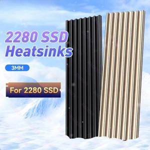 M.2 2280 SSD 히트싱크 – NVMe/SATA Gen3/Gen4 드라이브용 열 패드가 포함된 알루미늄 합금 쿨러