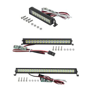 RC카 슈퍼 밝은 LED 라이트 바 루프 램프 CH3 컨트롤 (1/10 RC 크롤러 자동차 Axial SCX10 Capra TRX4 TRX6 D90 CC01 YK4102 용)