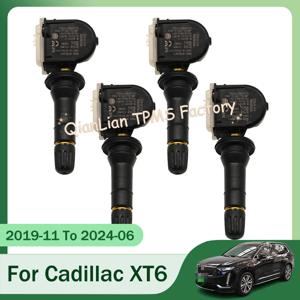 4PCS 13516165   캐딜락 XT6 2019-11 ~ 2024-06 433MHz TPMS 센서용 타이어 압력 센서