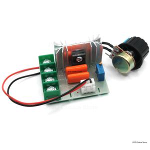 모터 속도 컨트롤러 SCR 고출력 전자 전압 조정기 모듈, LED 조광기, 속도 제어, AC 50-220V, 2000W, 25A
