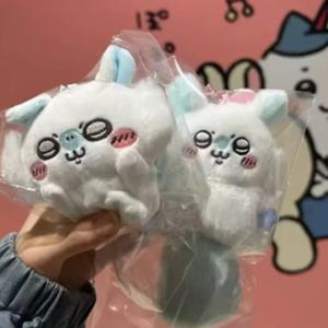 애니메이션 키체인 펜던트 비즈 체인 키체인 소녀 귀여운 가방 펜던트 모몽가 봉제 인형 귀여운 소녀 마음 선물
