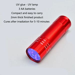 다기능 UV LED 손전등 위조 방지 지폐 확인 형광제 감지 보석 감정 램프