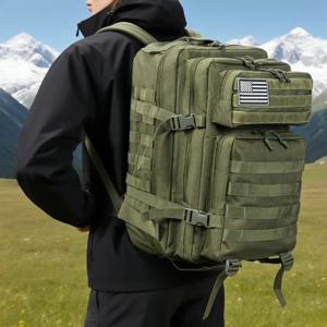 50L/30L 엘리트 전술 배낭 |   3배 더 강한 작업 및 군용 배낭 |   내구성과 견고함 |   3일용 MOLLE 버그아웃 백