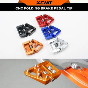 KTM 오토바이 접이식 리어 브레이크 페달 팁 - EXC EXCF SX SXF XC XCF XCW TPI 6D 125-500 2017-2023 더트 바이크 부품 호환